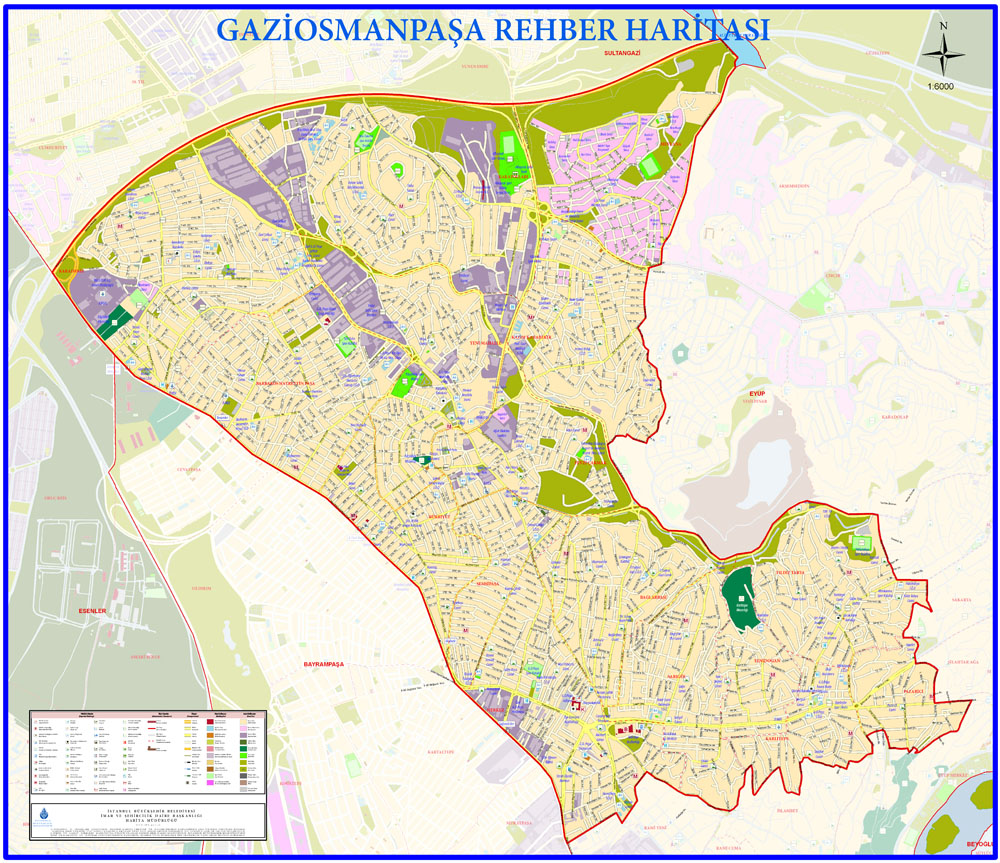 Gaziosmanpaa Rehber Haritas