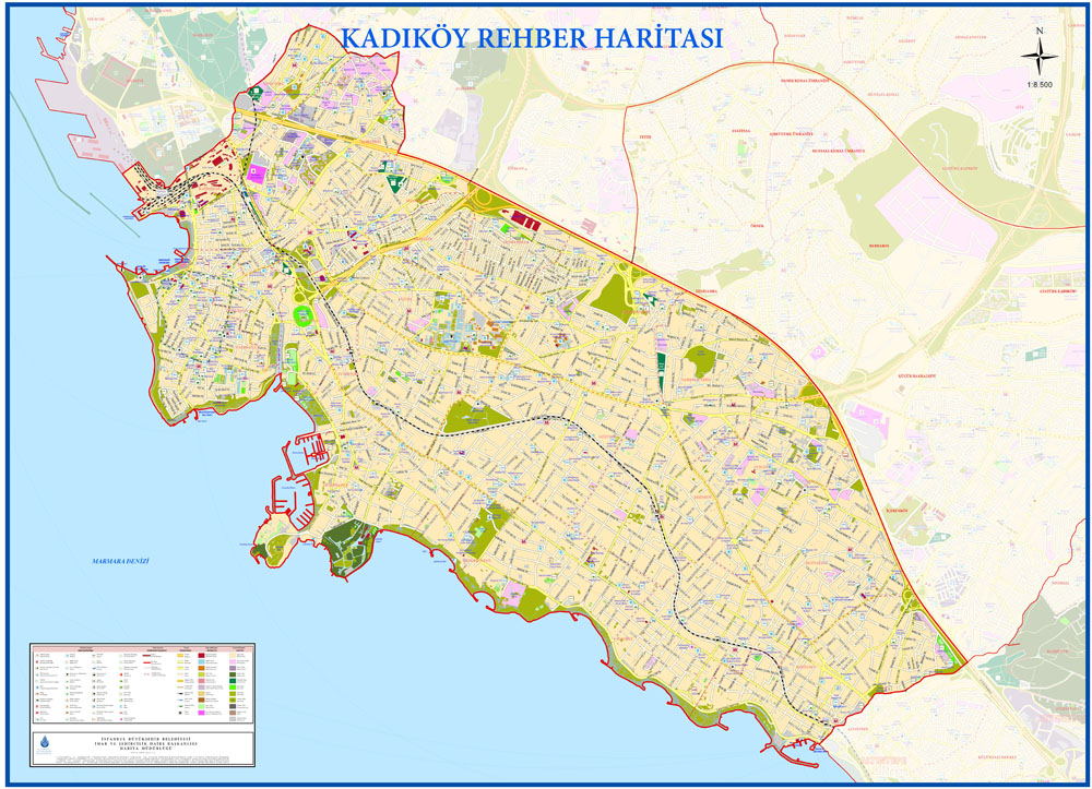 Kad�k&ouml;y Rehber Haritas�