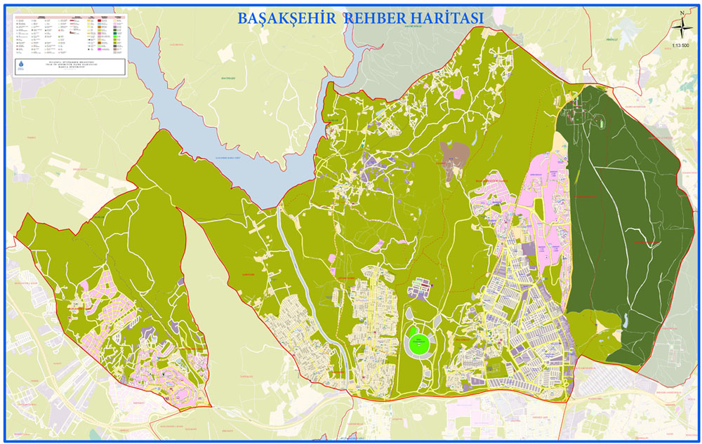 Ba�ak�ehir Rehber Haritas�