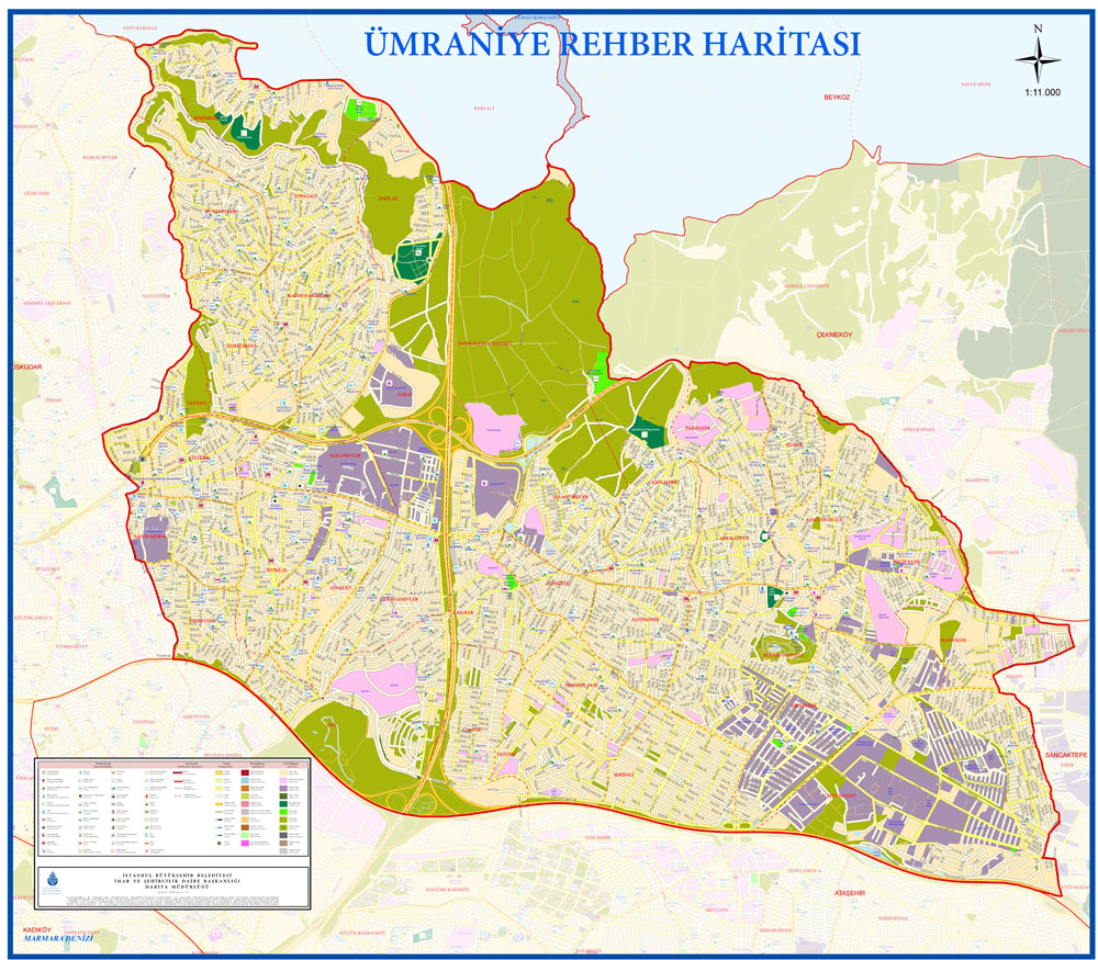&Uuml;mraniye Rehber Haritas�